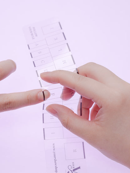 Règle de mesure pour ongles 100 % offerte + un cadeau surprise 🎁