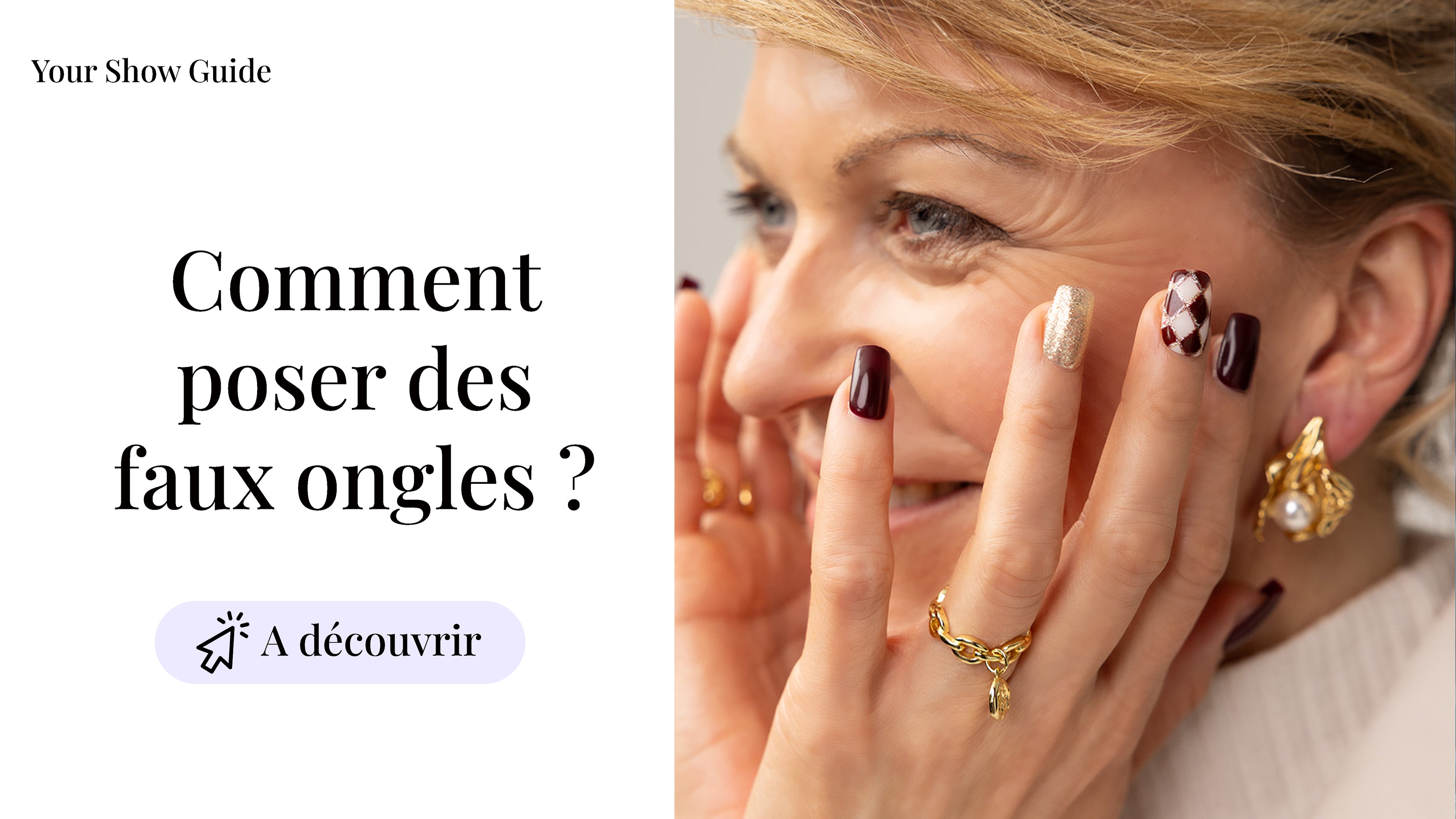 Charger la vidéo : Comment poser des faux ongles